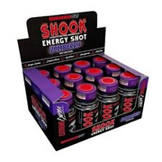 MURDERED OUT SHOOK HIGH STIM PRE-WORKOUT ENERGY SHOT 12X60ML ZOMBERRY