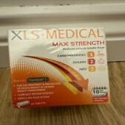 XLS MEDICAL MAX STRENGTH 40 WEIGHT LOSS TABLETS 10 DAY SUPPLY Reduces Fat