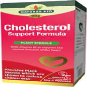 Natures Aid Cholesterol Support Formula, with Plant Sterols & Vitamin B1, 90 G P