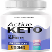 Active Keto Capsules - All Natural - Weight Loss Support for Men & Women - 1 Mon