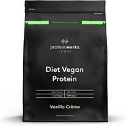 Protein Works - Diet Vegan Protein Powder | Low Calorie Plant Based Protein | Ve