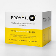 Provytl 50+ - Kick Start Your Protein Journey in 2024-15G Complete Protein and 1