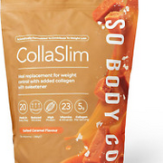 Collaslim Salted Caramel, Meal Replacement Shake with Added Collagen, Vitamins a