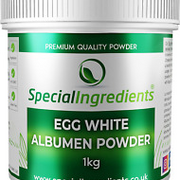 Egg White Albumen Powder 1Kg - Premium Quality Free Range Suitable for Vegetaria