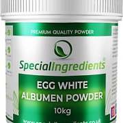 Egg White Albumen Powder 10Kg - Premium Quality Free Range Suitable for Vegetari