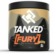 Tanked Fury Pre Workout Powder -40 Servings Powerful Muscle Pump Energy Powder