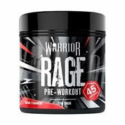 Warrior Rage Pre Workout Powder - 45 Srvg - Savage Strawberry Free Shipping