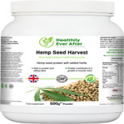 Healthily Ever After Hemp Seed Harvest Hemp Protein Powder 500g