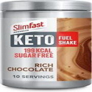 SlimFast Advanced Keto Fuel Shake for Keto Lifestyle, Rich Chocolate Flavour