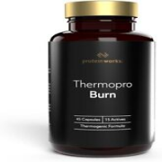 Protein Works - Thermopro Burn Tablets | Preworkout Supplement With Caffeine | R
