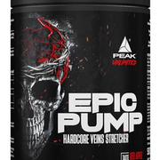 Epic Pump - 500g Geschmack Red Apple I 20 Portionen I Pre Workout Booster I ohne Stimulanzien I L-Citrullin Malat I L-Arginin AKG/Nitrat I Taurin I vegan