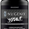 Nugenix Total-T, Free and Total Testosterone Booster Supplement for Men, 90 Count