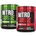 Jacked Factory Nitrosurge Shred Thermogenic Pre-Workout in Watermelon & Watermelon Nitrosurge Pre-Workout for Men & Women