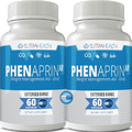 PhenAprin XR Maximum Strength Appetite Suppressant Diet Pills - 2-Pack, Metabolism Boosting, Weight Loss for Women and Men, 120 Blue/White Capsules