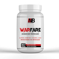NutritionBizz Warfare 2 lbs Advanced Whey Protein Blend 22g Protein per Serving Amazing Flavors (2 lbs, Vanilla Milkshake)