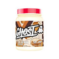 GHOST Vegan Protein Powder, Pumpkin Spice Cake - 1LB Tub, 20G of Protein - Plant-Based Pea, Organic Pumpkin & Watermelon Seed Protein Blend - ­Flavored Post Workout Shakes - Soy & Gluten Free