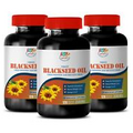 complete digestion no bloating - BLACK SEED OIL - blood sugar defense 3 BOTTLE