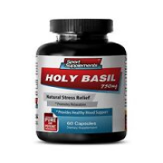 Memory Supplement - Holy Basil Extract 750mg - May Promote Liver Health Pills 1B