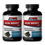 ACAI BERRY EXTRACT - Nutrient-Rich Wellness Support - 3B 180 Caps