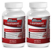 Build Lean Muscle Supplement - L-Glutamine 500mg - L-Glutamine Power 2B
