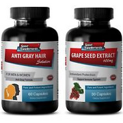 energy boost powder - GRAY HAIR – GRAPE SEED EXTRACT COMBO 2B - nettle powder or