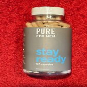 Pure for Men Stay Ready Supplement 120 Capsules Exp 7/25
