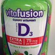 Vitafusion D3 Extra Strength 75mcg Gummies - 120 Count - Gluten Free - Ex: 07/24