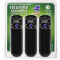 2 × Nicorette Quit Smoking QuickMist Mouth Spray Cool Berry Triple 150 Sprays (1