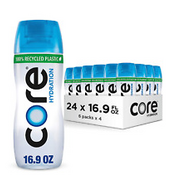 Core Hydration Perfectly Balanced Water .5 L bottles 24 Count 4 Packs of 6