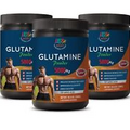 glutamine powder - GLUTAMINE POWDER 5000mg - bodybuilding supplement 3B