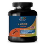 increase collagen in skin - L-LYSINE 1000mg (1 Bottle) - digestive health