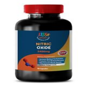 L-Arginine Booster Supplement - Nitric Oxide 2400mg Workout 1 Bottle 60 Capsules