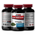 spirulina pills - BLUE GREEN ALGAE - antioxidants complex - 1 Bottle