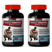 Ultimate Level TRIBULUS TERRESTRIS 45% muscle boosting pills  2 Bottles 200 Caps