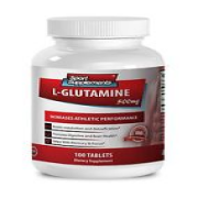 Post Workout Recovery Supplement - L-Glutamine 500mg - Protein Capsules 1B