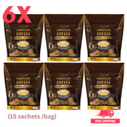 6x Jamsai Cordyceps Coffee healthy delicious no sugar fragrant Full  low calorie