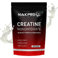 NAKPRO Micronised Creatine Monohydrate Protein Powder Unflavoured - 100gm