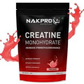 NAKPRO Micronised Creatine Monohydrate Protein Powder Pink Guava - 400gm