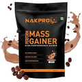 NAKPRO High Perform Mass Gainer Protein Powder Coffee - 1Kg