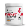 Wellcore Beast Mode Pre Workout Protien Powde Supplement Valencia Orange - 210gm