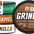 Coffee Pouches | Top 4 Flavors | Wintergreen, Caramel, Double Mocha, & Vanilla |