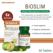 Sunova Ayurvedic Bioslim (60 Tablets) for Weight Management Formula by Herbal
