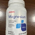 GNC MAGNESIUM CAPSULES 500MG 120 Capsules