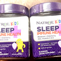 2x Natrol Kids Sleep Immune Health Gummies  Melatonin Elderberry 50ct Exp 6/2024