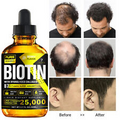 Biotin & Collagen 25,000mcg Hair Growth Liquid Drops, Hair Growth (1.7Fl Oz)