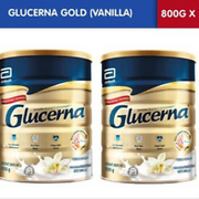2x GLUCERNA Triple Care Diabetic Milk Powder Vanilla 850g  FREE EXPRESS SHIPPING