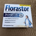 Florastor Daily Probiotic Supplement 50 Capsules Exp 2/2025 Or Later