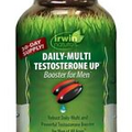 Irwin Naturals Daily-Multi Testosterone UP Booster for Men 60 Liquid Softgel