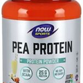 Now Foods Pea Protein Vanilla Toffee 2 lbs Powder