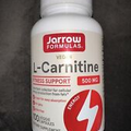 Jarrow Formulas L-Carnitine Fitness Support 500 mg 100 Veggie Licaps 06/2025